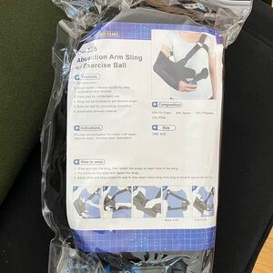 Abduction Arm Sling with Exercise Ball - Black